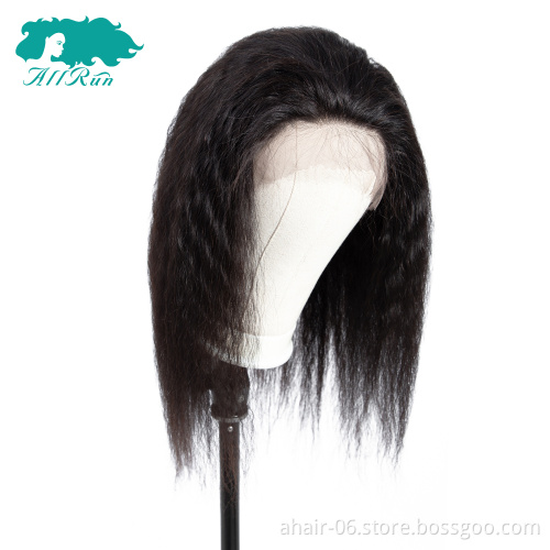 Kinky Straight 360 Lace Wigs ,10-28 Inch 10A 100% Raw Brazilian Virgin Human Hair In Stock, Can Be Used For At Least 3 Years